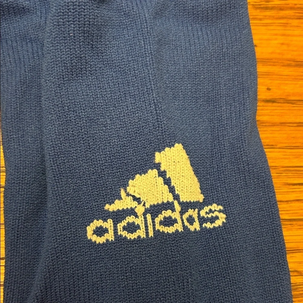 Adidas Men's Blue and Gray Athletic Socks/8